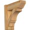 Ekena Millwork Balboa Slat Rough Sawn Outlooker, Western Red Cedar, 6"W x 16"D x 16"H OUT06X16X16BOA06RWR - alternate 1
